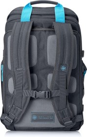 تصویر کوله پشتی لپ تاپ اچ‌ پی مدل HP ODYSSEY BACKPACK GREY مناسب برای لپ تاپ تا 15.6 اینچی 