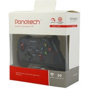 تصویر دسته بازی تک شوک دار بی سیم پاناتک Panatech P-G510W - پک اصلی Panatech G510W Wireless GamePad