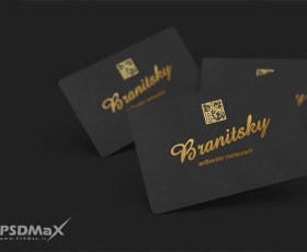 تصویر موکاپ کارت ویزیت PSD 