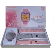 تصویر ساعت هوشمند KW68 mini با سه بند 