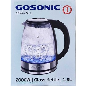 تصویر کتری گوسونیک مدل GSK-761 Gosonic kettle model GSK-761