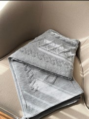 تصویر شال مبل پرشین تک رنگ دومتری - طوسی روشن 