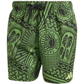 تصویر شورت شنا مردانه آدیداس فاق نرمال طرح دار | adidas JG3598 