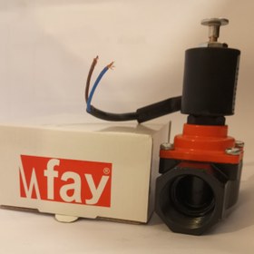 تصویر شیر برقی "1/2 1 اینچ فای FAY Soneloid valve 1 1/2 "