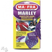 تصویر دستکش مایکروفایبر مخصوص شست و شوی بدنه خودرو مدل Guanto Marley مفرا-Mafra 