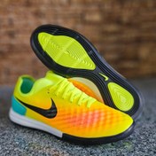 تصویر کفش فوتبال نایکی مدل مجیستا ایکس فاینال رنگ زرد 
