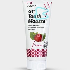 تصویر خمیر GC TOOTH MOUSSE آمریکایی اصلی تاریخ مصرف 2025 