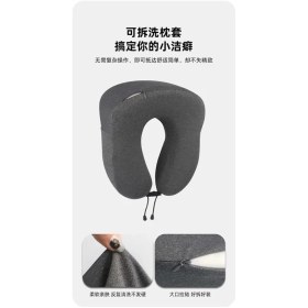 تصویر بالش گردنی طبی یسیدو مدل MG17 - مشکی Yesido Neck Pillow Model MG17 - Black