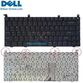 تصویر کیبورد لپ تاپ DELL Inspiron 5150 