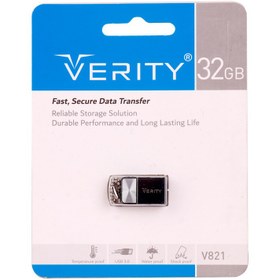 تصویر فلش مموری وریتی مدل V821 USB3 ظرفیت 32 گیگابایت ا Verity V821 USB3 Flash Memory - 32GB Verity V821 USB3 Flash Memory - 32GB