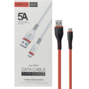 تصویر کابل فست شارژ Tranyoo S8-C 5A Type-C 1m Tranyoo S8-C 5A 1m Type-C Cable