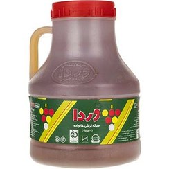 تصویر سرکه قرمز ترشی خانواده 3000g وردا 