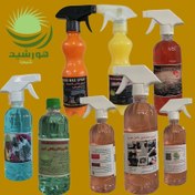 تصویر شوینده و تمیز کننده خودرو هورشیدشیمی 6 عدد 