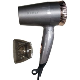 تصویر سشوار مسافرتی 1800 وات کمی Kemei Travel Hair Dryer KM-6840 Kemei Travel Hair Dryer KM-6840