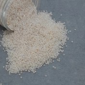 تصویر منجوق گرد سفید شیری (15 گرم) 