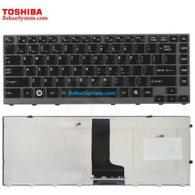 تصویر کیبورد لپ تاپ Toshiba Satellite M600 