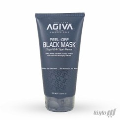 تصویر ماسک پیل آف زغالی آگیوا مدل Black Mask - پاکسازی عمیق و ضد جوش سرسیاه - حجم 150 میل 