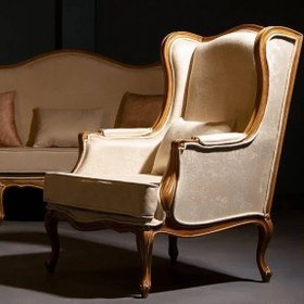 تصویر مبل کلاسیک کویین ۷ نفره 