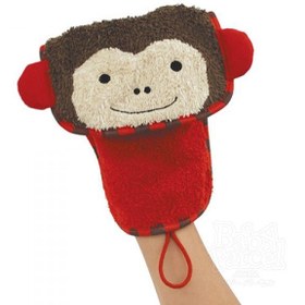 تصویر لیف حمام کودک طرح میمون skip hop 