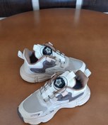 تصویر کفش بچگانه کد 1990 سایز ۳۲ تا ۳۷ رنگ صورتی و مشکی و قهوه ای 