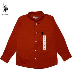 تصویر پیراهن پسرانه نخی 2 تا 12 سال برند POLO Boy Shirt