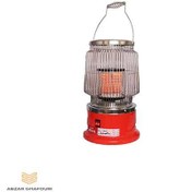 تصویر بخاری برقی البرز مدل V2000 زنبوری با قابلیت خاموشی خودکار 