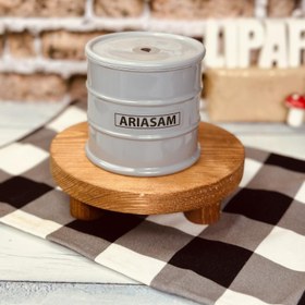 تصویر بانکه قهوه آریسام مدل بشکه سایز کوچک ۴۰۰ سی سی 