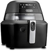 تصویر Delonghi Dosnto Rapid Crisp Air Fryer ، 5 کوارت ، اجاق گاز XL 1700 وات ، سیب زمینی سرخ کرده ، ترد ، کباب ، خفاش ، 5 عملکرد از پیش تعیین شده ، مجموعه پیتزا. DeLonghi DOSNTO Rapid Crisp Air Fryer, 5-Quart, 1700-Watt XL Cooker, Fries, Crisps, Roasts, Bakes, 5 Preset Functions, Pizza Set.