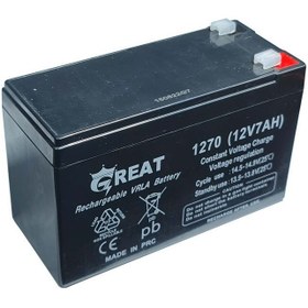 تصویر باطری ۱۲ولت ۷ امپر باطری ۱۲ولت ۷ امپر