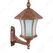 تصویر چراغ دیواری پارکی تکشیدفام مدل ویکتوریا کمرباریک کد 8206-16 