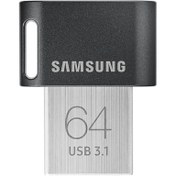 تصویر فلش مموری سامسونگ Samsung 64GB مشکی فلش مموری 64GB مشکی سامسونگ fit plus