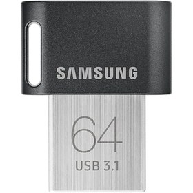 تصویر فلش مموری سامسونگ samsung 64gb 64GB مشکی فلش مموری 64GB مشکی سامسونگ fit plus