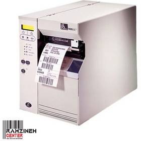 تصویر لیبل پرینتر صنعتی زبرا مدل 105SL Plus ا Zebra 105SL Plus Industrial Barcode Printer Zebra 105SL Plus Industrial Barcode Printer