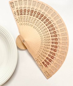 تصویر بادبزن چوبی اعلا bd11 bd11