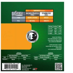 تصویر سیم گیتار بیس Elixir Nickel-Plated Steel Medium 0.050–0.105 Long Scale 
