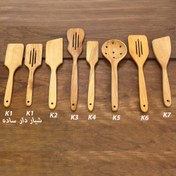 تصویر کفگیر چوبی سری K 