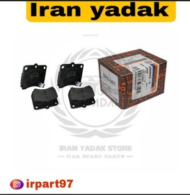 تصویر لنت ترمز چرخ جلو پراید شرکتی سکو کره جنوبی 