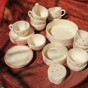 تصویر ست پذیرایی قلبی 