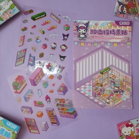 تصویر استیکر سه بعدی 