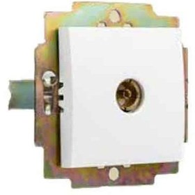 تصویر مکانیزم پریز آنتن سفید پارت الکتریک مدل آذین White antenna sucket mechanism Part electric Azin model