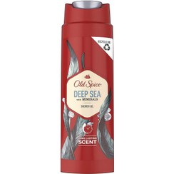 تصویر شاور ژل الد اسپایس مدل دیپ سی Old Spice Deep Sea Shower Gel 400ml 