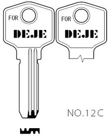 تصویر کلید دژ چپ 12C دژ چپ