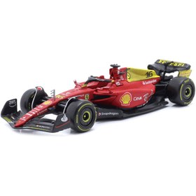 تصویر ماکت بوراگو فرمول یک فراری F1-75 مقیاس 1:43 Bburago Ferrari F1-75 