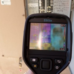 تصویر دوربین تصویربرداری حرارتی ،ترموویژن مدل FLIR E60bx 