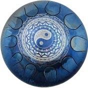 تصویر تانگ درام (هپی درام) 10 نت آبی مدل یین یانگ 