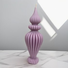 تصویر شمع استوانه ای گلدانی - نامحدود 