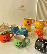 تصویر فنجان قهوه خوری سرامیکی فانتزی 