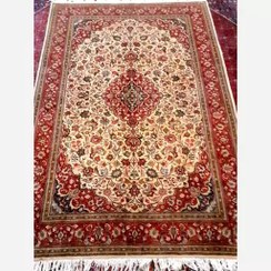 تصویر فرش دستباف ۶ متری تبریز طرح ماهی ۴۰ رج 