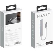 تصویر هاب یو اس بی Hub USB Havit hb-41