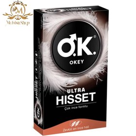 تصویر کاندوم ok مدل ULTRA HiSSET کاندوم ok مدل ULTRA HiSSET